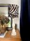 Grande Lampe Zebra en Albâtre, 1960s 1