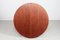 Large Round Dining Table Mahogany by Ole Wanscher for A. J. Iversen, Denmark, 1950s 8