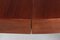 Large Round Dining Table Mahogany by Ole Wanscher for A. J. Iversen, Denmark, 1950s 15