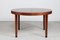 Large Round Dining Table Mahogany by Ole Wanscher for A. J. Iversen, Denmark, 1950s 2