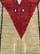 Vintage Berber Moroccan Boujad Wool Rug 10