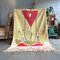 Marokkanischer Vintage Berber Boujad Wollteppich 2