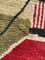 Vintage Berber Moroccan Boujad Wool Rug 7