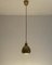 Goldene Metall Lampen, 1980, 2er Set 3
