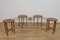 Mid-Century Danish Nesting Tables by Poul Hundevad for Novy Domov, 1960s, Set of 5 26