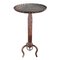 Mid-Century French Metal Martini Table with Buckle Detail, 1960s 3