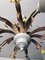 Iron Pendant Chandelier, 1980s 6