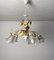 Iron Pendant Chandelier, 1980s 2
