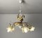 Iron Pendant Chandelier, 1980s 1