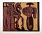 Pablo Picasso, Picador e Toreador, Linoleografia originale, 1962, Immagine 1