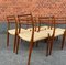 Sedie da pranzo di Niels Møller per JL Møllers, anni '50, set di 6, Immagine 5