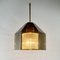 Mid-Century Scandinavian Glass Ceiling Light attributed to Carl Fagerlund for Orrefors, Sweden, 1960s 5