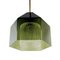 Mid-Century Scandinavian Glass Ceiling Light attributed to Carl Fagerlund for Orrefors, Sweden, 1960s 4