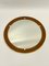 Mid-Century Wall Round Mirror in Teak, 1970s 2