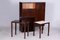 Art Deco Secretary Sideboard in Macassar & Maple, 1930s 9