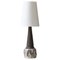 Große skandinavische Moderne Tischlampe aus Steingut von Henri Keramik, Dänemark, 1960er 1
