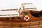 Yacht grande vintage in legno, anni '50, Immagine 6