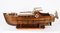 Yacht grande vintage in legno, anni '50, Immagine 2