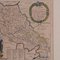 Carte du comté antique, Northamptonshire, anglais, cartographie encadrée, Richard Blome 6