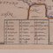 Carte du comté antique, Northamptonshire, anglais, cartographie encadrée, Richard Blome 9