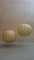 Large Italian Cocoon Pendant Lamps, 1960s, Set of 2 5