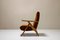 Reclining Lounge Chair attributed to Carlo Mollino attributed to Antonio Gorgone, Italy, 1950s 6