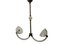 Art Deco Murano Glass Light Pendant by Ercole Barovier for Murano, 1940s, Image 1