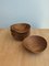 Mid-Century Teak Bowls by Esa, Set of 6 5