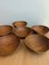 Mid-Century Teak Bowls by Esa, Set of 6 6