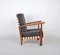 Mid-Century Oak Lounge Chair by Jan Vanek for Krasna Jizba, 1940, 3