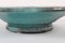 Art Deco Ceramic Bowl with Verdigris Green Glaze by Nils Kähler for Kähler, Denmark, 1930s 4