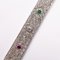 Art Deco Armband in Platium, 1920s, Image 7