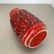 Vaso grande Fat Lava in ceramica di Bay Ceramics, anni '70, Immagine 17