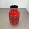 Vaso grande Fat Lava in ceramica di Bay Ceramics, anni '70, Immagine 5