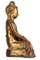 Grande Buddha Mandalay del XIX secolo in bronzo dorato, Myanmar, Immagine 9