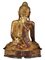 Grande Buddha Mandalay del XIX secolo in bronzo dorato, Myanmar, Immagine 7