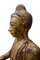 Grande Buddha Mandalay del XIX secolo in bronzo dorato, Myanmar, Immagine 4