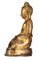 Grande Buddha Mandalay del XIX secolo in bronzo dorato, Myanmar, Immagine 8