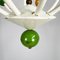 Mid-Century Italian Chandelier with Colored Spheres, 1940s 14