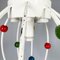 Mid-Century Italian Chandelier with Colored Spheres, 1940s 9
