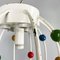 Mid-Century Italian Chandelier with Colored Spheres, 1940s 6