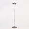 Standing Chrome Black and Silver Grey Coat Rack, 1960s 2