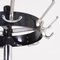 Standing Chrome Black and Silver Grey Coat Rack, 1960s, Image 5