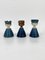 Bougeoirs les Trois Rois par Gerald & Gotlind Weigel pour Weigel Ceramics, Allemagne de l'Ouest, 1960s, Set de 3 1