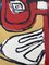 Le Corbusier, Ritratto astratto LC 40 43 60, Litografia a colori, anni '60, Immagine 6