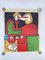Le Corbusier, Ritratto astratto LC 40 43 60, Litografia a colori, anni '60, Immagine 2