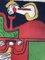 Le Corbusier, Ritratto astratto LC 40 43 60, Litografia a colori, anni '60, Immagine 7