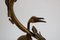 Lampada da tavolo Heron antica Art Nouveau di Degue, Francia, anni '20, Immagine 4