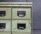 Vintage Industrial Metal Drawer Cabinet, 1920s, Image 25