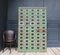 Industrieller Vintage Schubladenschrank aus Metall, 1920er 2